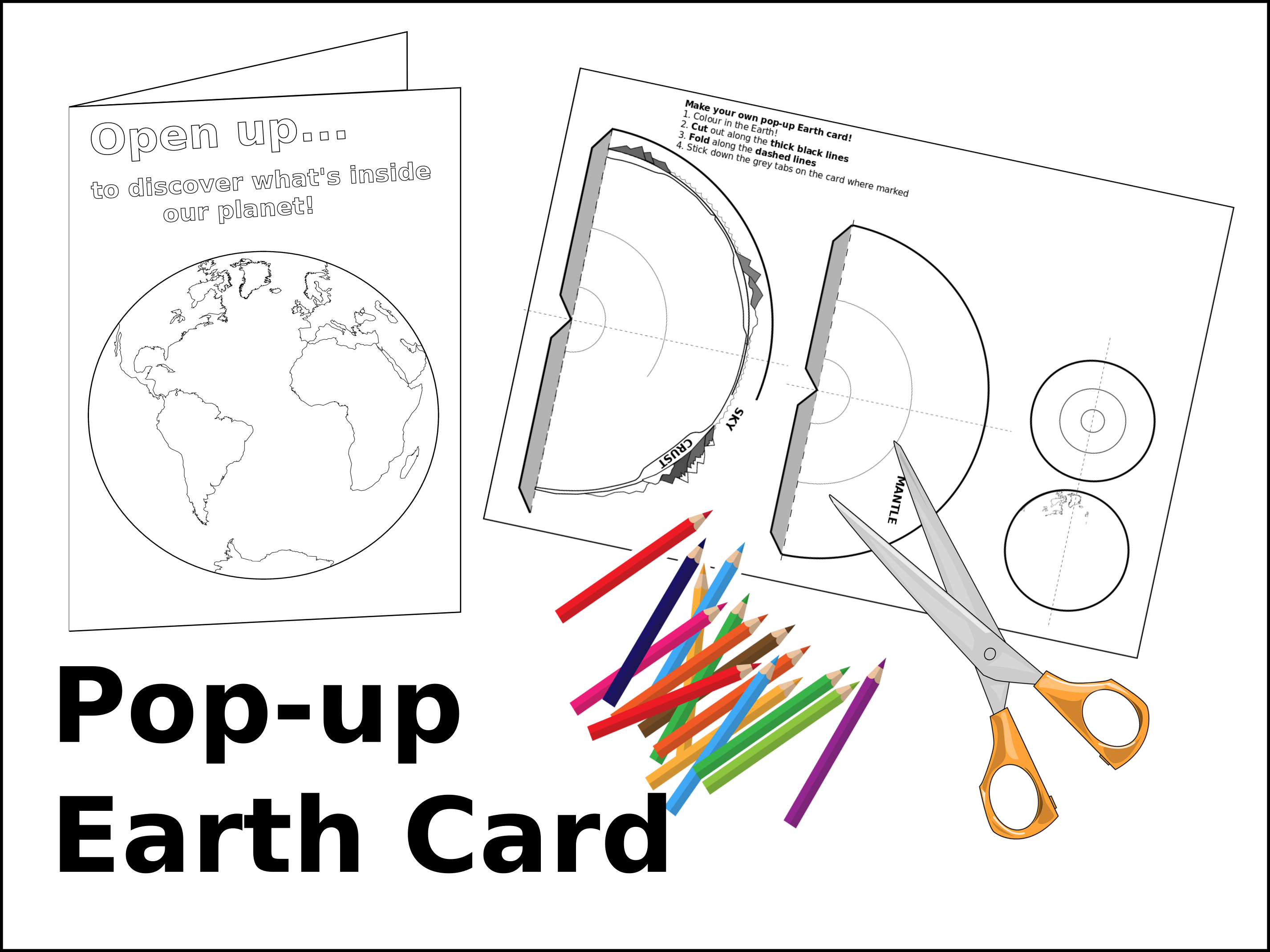 Link to Pop-up Earth Card activity